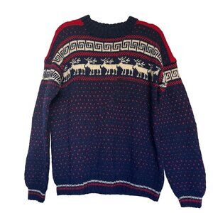 💥Last Chance 50% off Sale💥 Vintage Denmark Reindeer Wool Sweater Medium